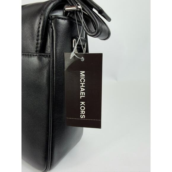 Michael Kors Colby Medium Grommeted Leather Messenger Bag Unisex NWT - Picture 8 of 8